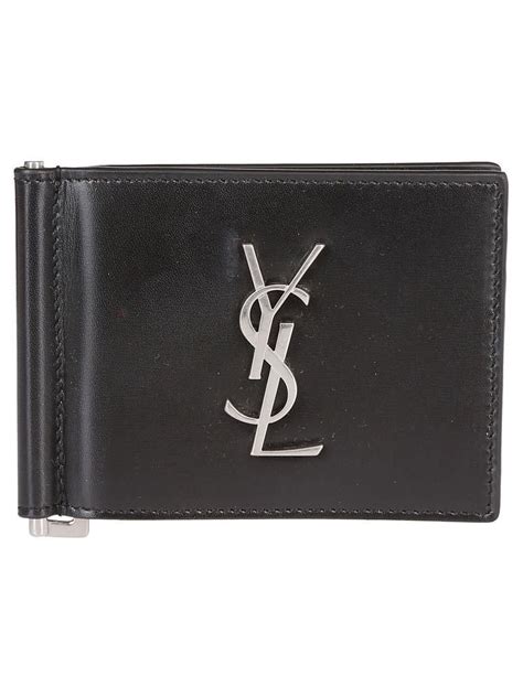 ysl money clip wallet.